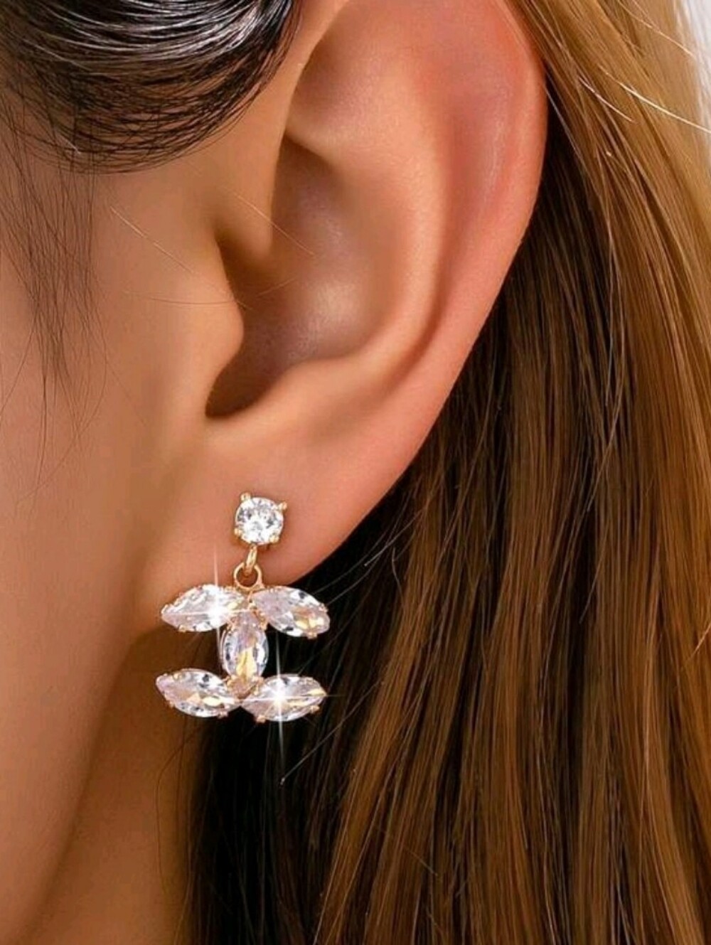 Luxury C Shaped  Earrings